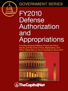 FY2010 Defense Authorization and Appropriations